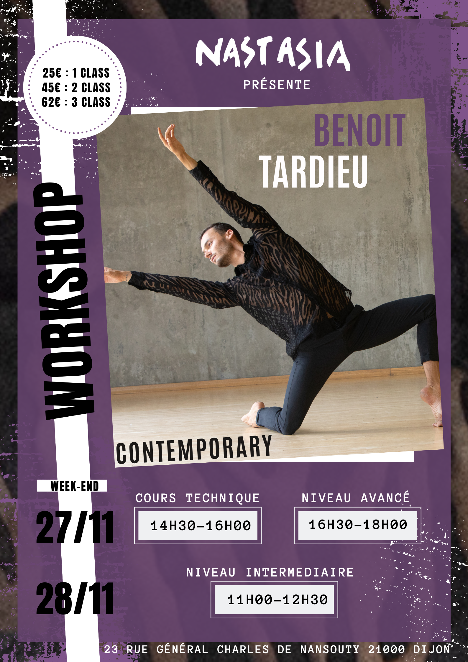 STAGE BENOIT TARDIEU